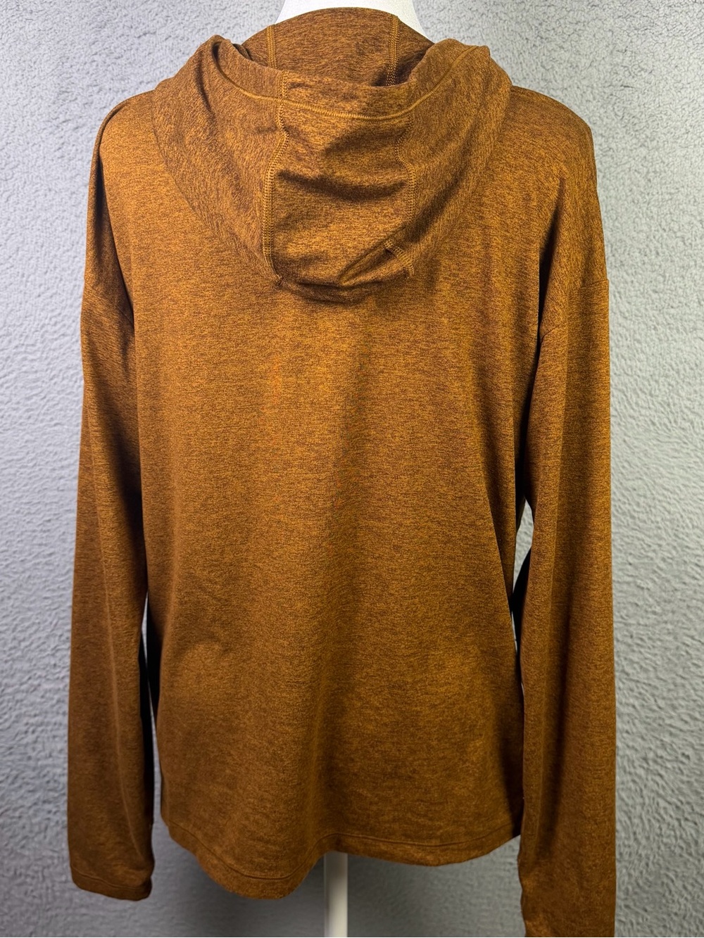 Athleta Uptempo Hoodie Sweatshirt Womens Medium Brown Long Sleeve Athletic - Picture 2 of 7